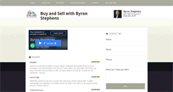 Desktop Screenshot of byronstephens.com